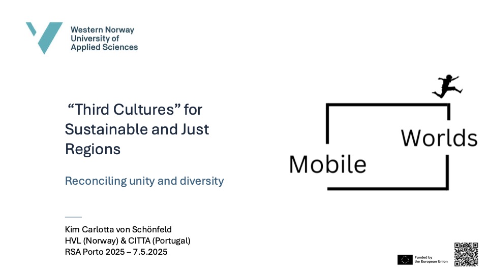 RSA Conference & presentation about “reconciling unity and diversity”